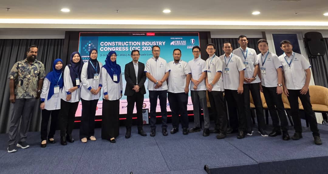 Construction Industrial Congress (CIC 2024) happened from December 3-5, 2024 at The MET Corporate Towers, Kuala Lumpur and jointly organised by Construction Research Institute of Malaysia (CREAM) and Faculty of Civil Engineering Technology, UMPSA